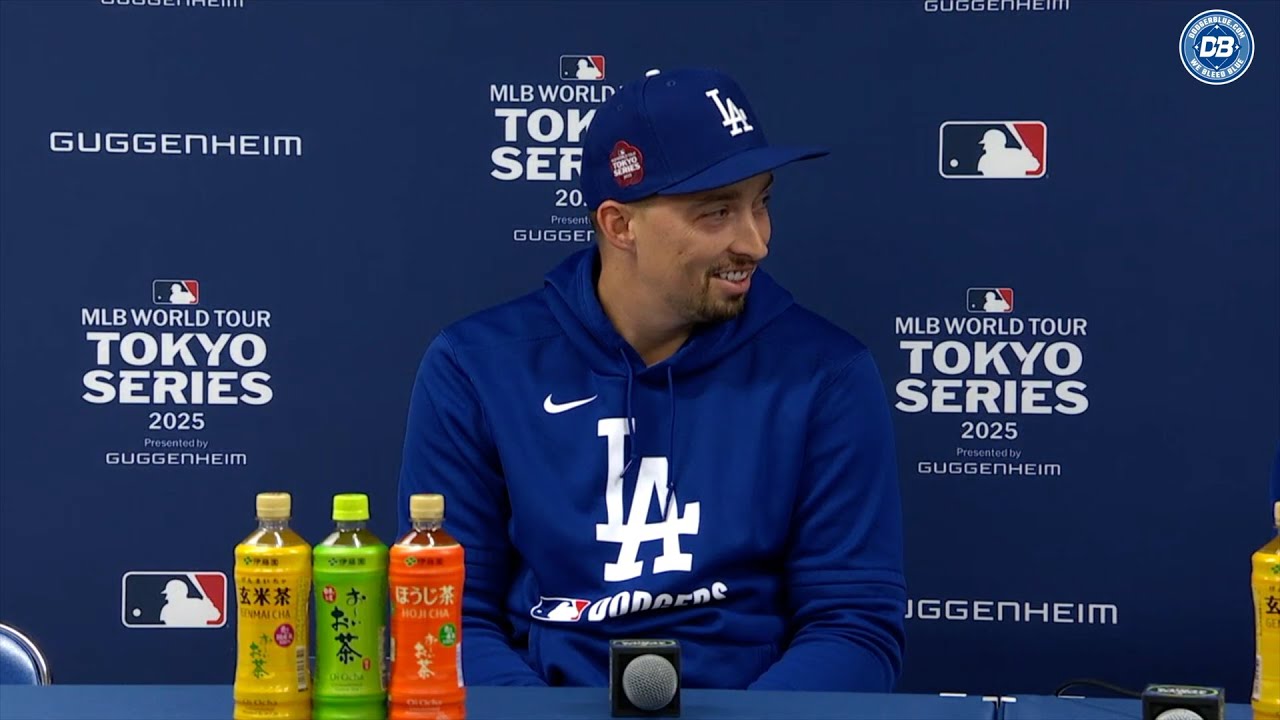 25SS新作人気◆男女兼用【MLB 】SPEED RUNNER Tokyo Series: Blake Snell talks Yoshinobu Yamamoto & Roki