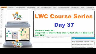 Day 37: Shadow DOM in LWC | Encapsulation, Shadow Root, Shadow Host, Shadow Boundary & Light DOM