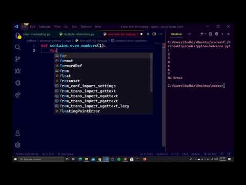 Using else conditional statement with for loop || Python Programming With Source Code #58