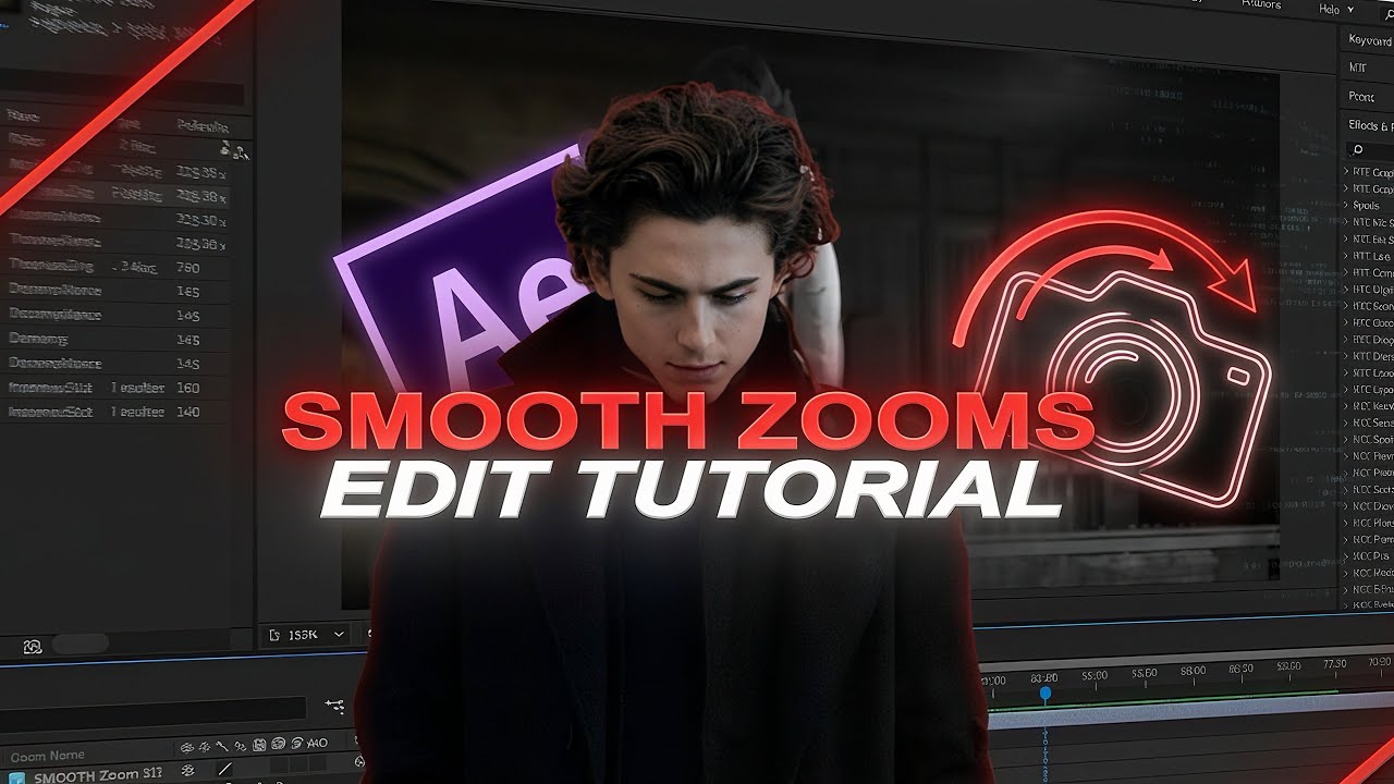 SMOOTH ZOOM IN TRANSITIONS I AFTER EFFECTS TUTORIAL - YouTube