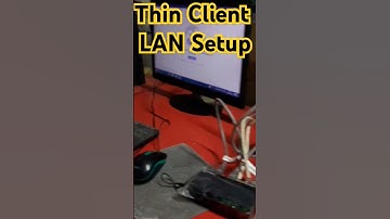 Thin Client LAN Setup #computer #thinclient #ncomputing #setup