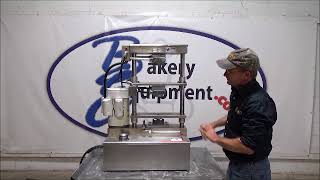 Comtec Pie Press Model 2200, Running