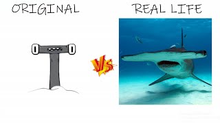 Real Life Vs Mike Salcedo Lore. Alphabet Lore