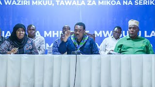 Muheza Kusafishwa Yote kikao Cha Majumuisho Ya Ziara Ya Mkoa Wa Tanga