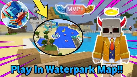 Build And Shoot Solo Waterpark Map Gameplay ( Build And Shoot) - [Blockman Go:Adventure] Koto BG