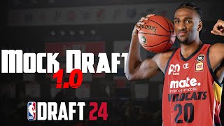 2024 NBA Mock Draft 1.0 | Post Lottery\/Combine!