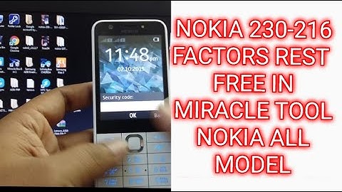 Nokia 230 | Nokia Security Code Unlock Tool Free Download