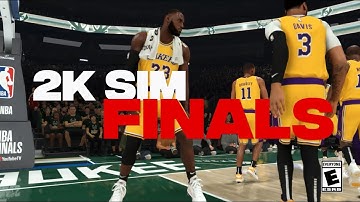 NBA 2K20: 2KSim Finals
