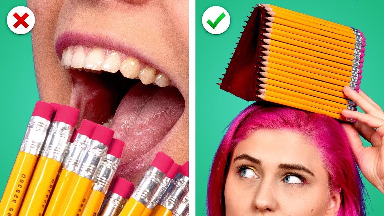 9 Brilliant School Supply Ideas! School Hacks, Crafts, and More