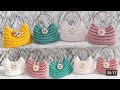 New! Fabulous Crochet Mini pouch coion purse design in hindi/urdu ❤️ | Crosia Ladies purse