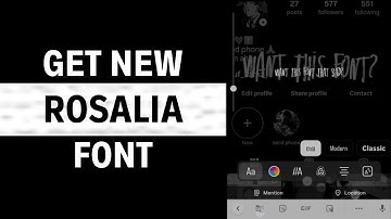 Hoe je het nieuwe Rosalia-lettertype op Instagram krijgt | Het probleem met het niet-weergeven va...