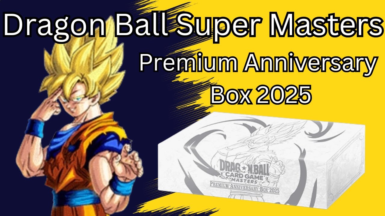 Dragon Ball Super Masters Premium Anniversary Box 2025 Opening