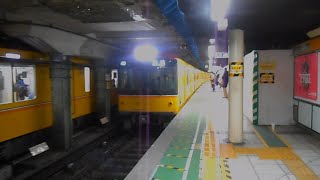 【東京メトロ銀座線】1000系　発着&通過　田原町駅