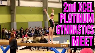 2nd Xcel Platinum Gymnastics Meet | Winter Wonderland