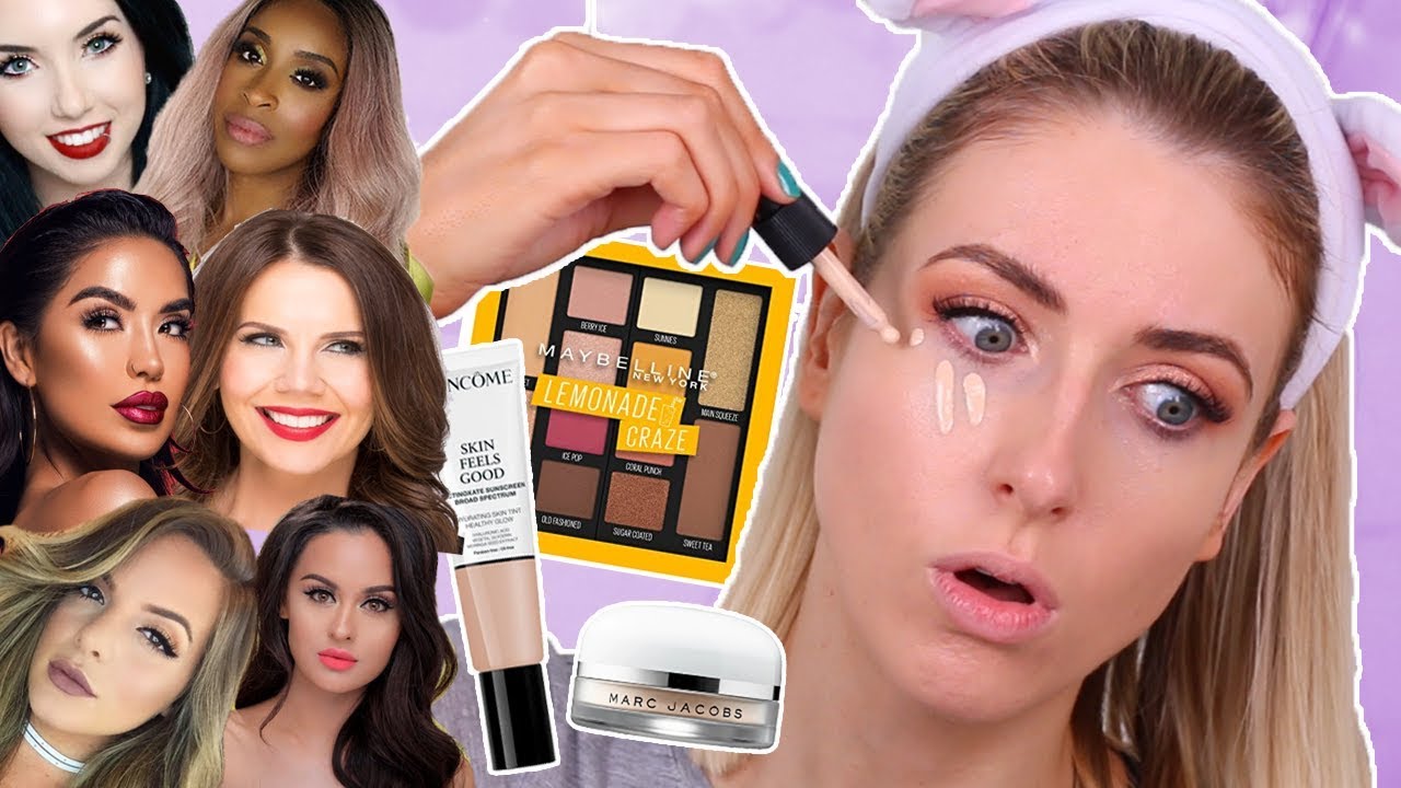 I Tried Makeup BEAUTY GURUS Made Me BUY... What's ACTUALLY GOOD?! - YouTube