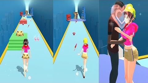 Perfect Makeover Run Level 1-5 Gameplay Walkthrough Android, ios