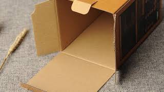 [055]Single Wall Corrugated Cardboard Packaging Boxes