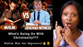 THIS VIDEO HAS GONE VIRAL IN CANANDA! Muslim Vs Jehovah Witness (What's Going On With Christianity?)