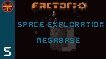 Factorio Space Exploration Grid Megabase EP5 - Military Science Production! : Gameplay, Lets Play