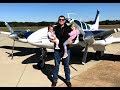 Flying a Beechcraft Baron with My Girls Multi-Cam  ATC Audio