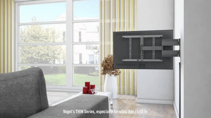 Un support tv mural invisible ultra simple 