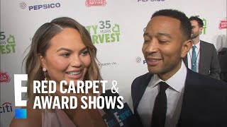 Chrissy Teigen & John Legend Reveal 2nd Pregnancy Is Harder | E! Red Carpet & Award Shows