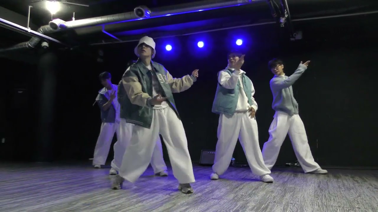 260201 Korean kpop performance team M_OCEAN (모션) - Double Down (EASTSHINE) Hongdae Indoor Busking