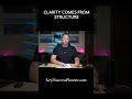 Clarity Comes From Structure