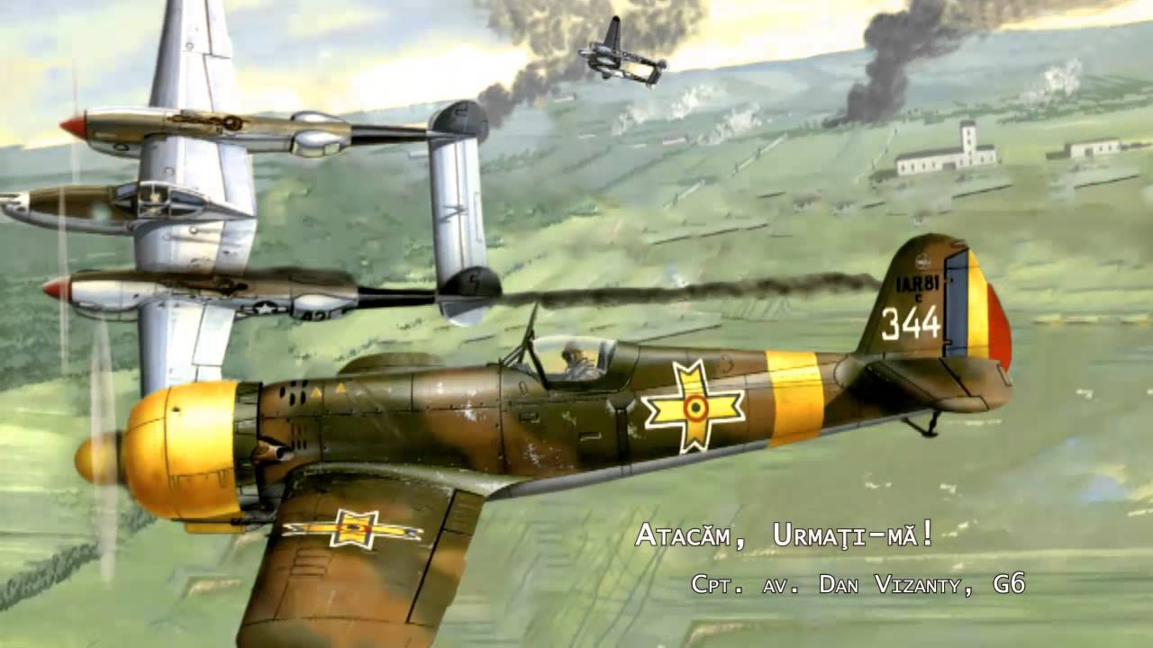 ultrasound result 10 iunie 1944 | IAR 81 vs. P-38