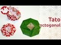 Origami  tato octogonal senbazuru
