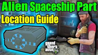 GTA V - All 50 Alien Spaceship Parts Locations (GTA 5 Story Mode)