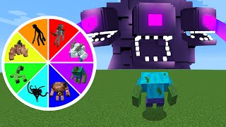 The Roulette of MUTANT MONSTERS in Minecraft!