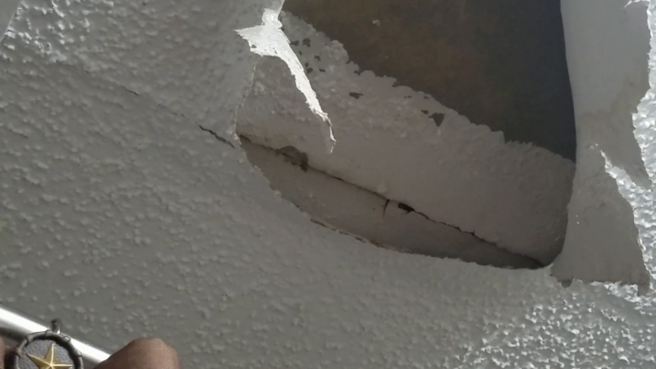 Bathroom water leaking from ceiling YouTube