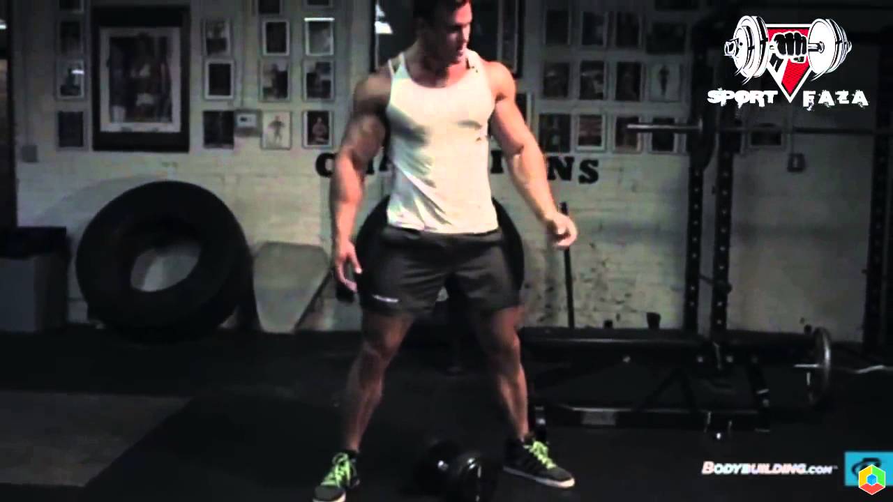 Calum von Moger ТРЕНИРОВКА РУК RUS SportFaza1
