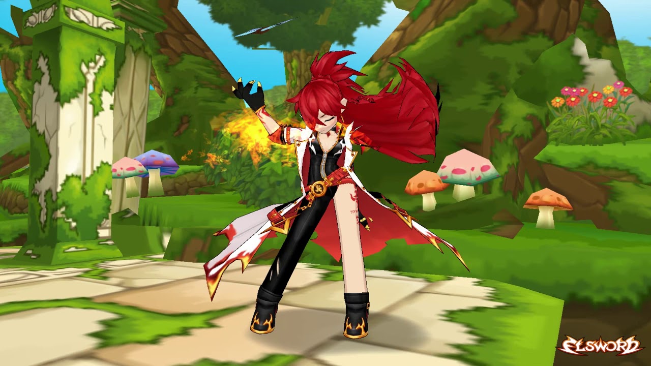 Elsword エリシス四次職 Elesis ボイス モーション集jp Voice Motion Youtube