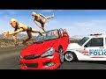 No Seatbelt Car Crashes #4 - BeamNG DRIVE | SmashChan