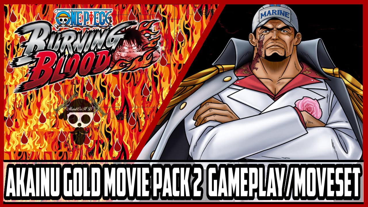 ONE PIECE BURNING BLOOD - Pacote Filme GOLD 2