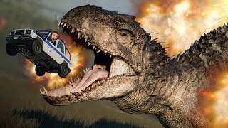FAST AND FURIOUS DINOSAURS STRIKE BACK!!! | Jurassic World Evolution 2