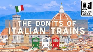 Italian Trains: The Don'ts of Train Travel in Italy screenshot 5