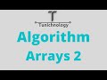 Algorithme : Les tableaux 2 تعلم معنا الخوارزميات بالتونسي و خوذ شهادتك ببلاش