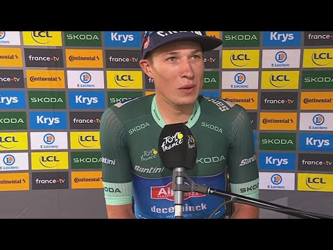 JASPER PHILIPSEN WITHOUT MATHIEU VAN DER POEL I CAN WIN TOO - INTERVIEW AT THE FINISH LINE - STAGE11