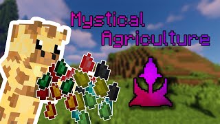 I collected every seed in Mystical Agriculture  Mega Modded Minecraft Ep. 10