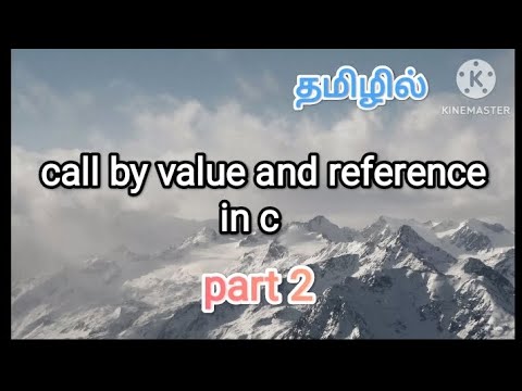 call by reference in c | c programming in tamil #callbyreference , #callbyvalue , #c , #sscomputer