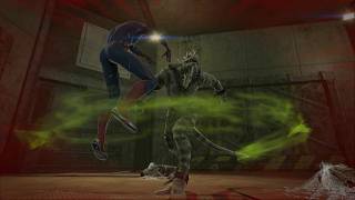 THE AMAZING SPIDER-MAN . CINEMATIC GAMEPLAY : Train Docking Station. SUPER HERO LVL