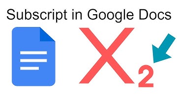 How to Add Subscript Text in Google Docs