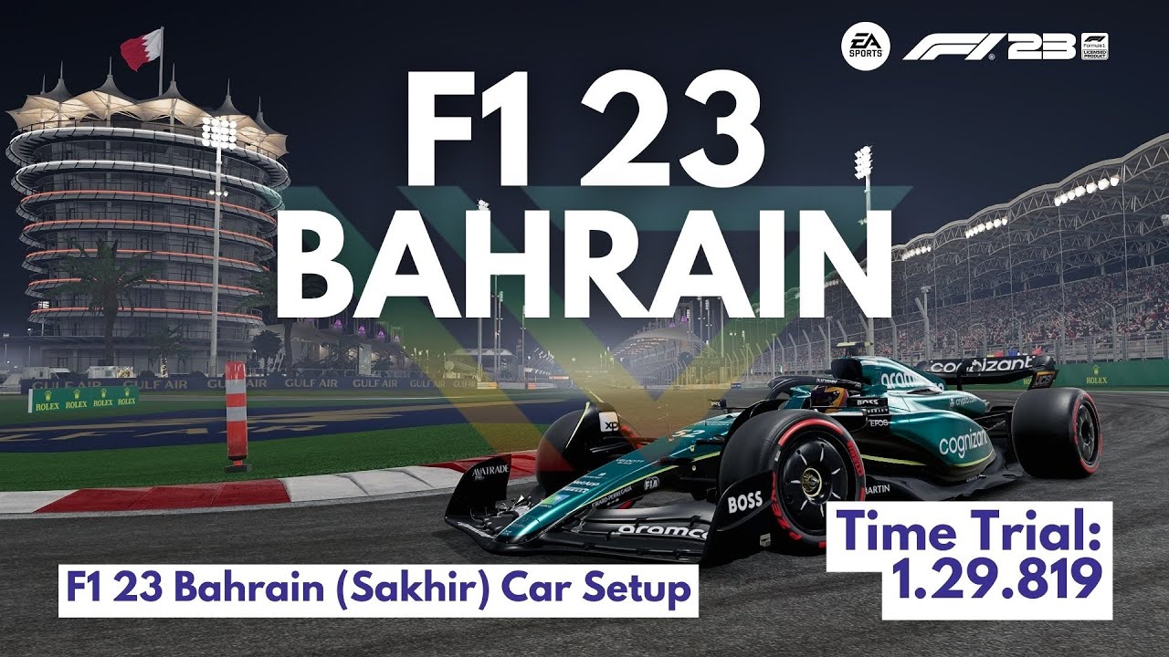 F1 22 Bahrain Wet Setup: Online, My Team, Career Mode settings