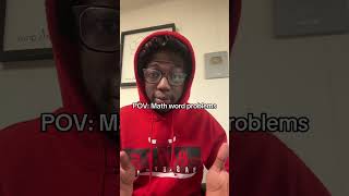 Full POV: Math Word problems😂 #viralvideo #funny #relatable #math #foryou News