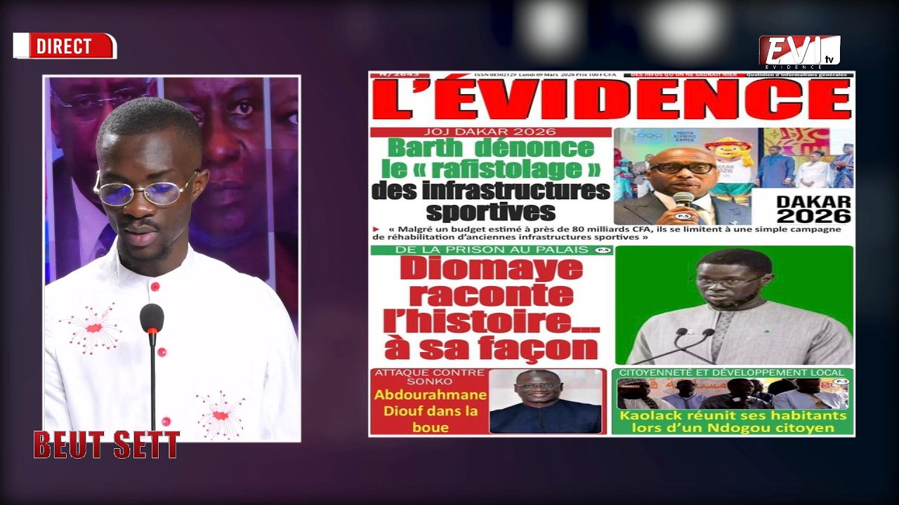 REVUE DES TITRES AVEC IBRAHIMA FAYE