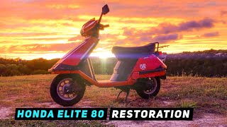 1994 Honda Elite 80cc Restoration | Mitch's Scooter Stuff