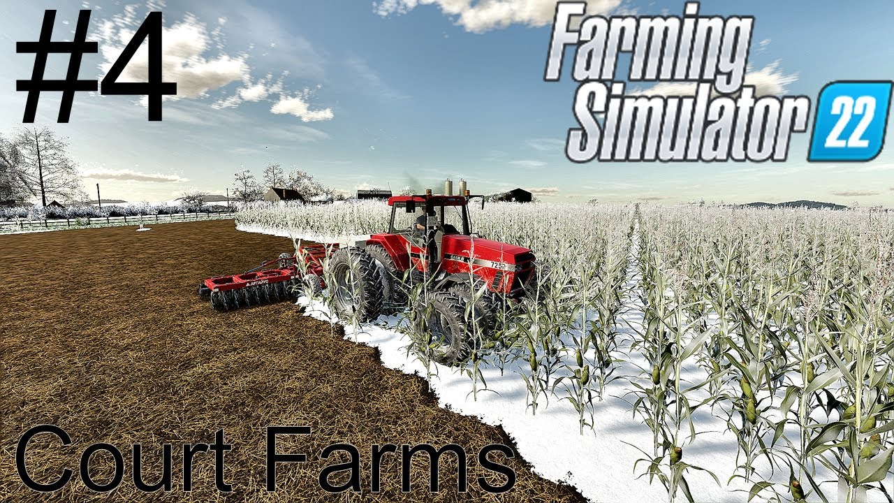 First Time Feeding Cows On Court Farms Ep4 FS22 Timelapse YouTube